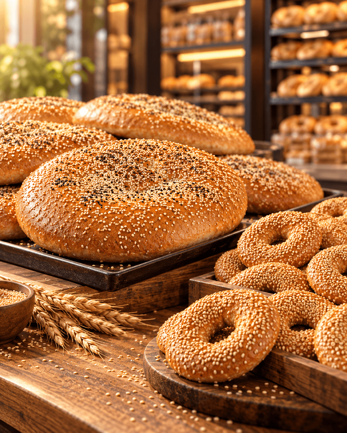 خيارات خبز متنوعة